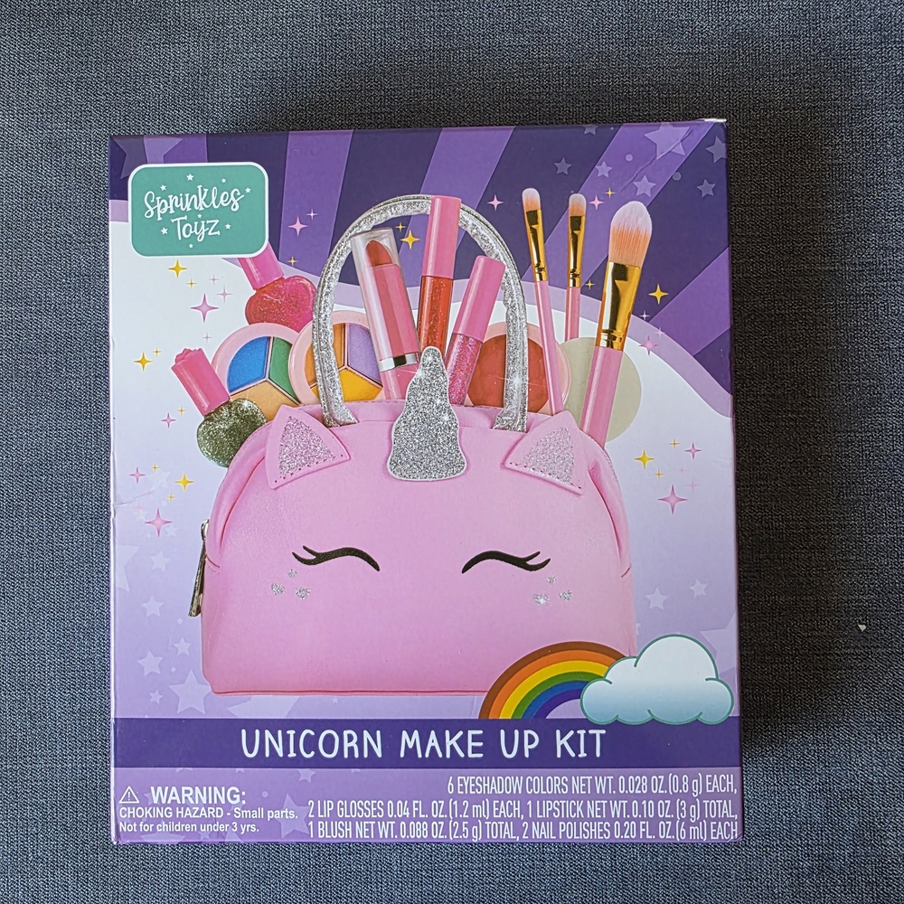 Unicorn Makeup Kit - Pink and Silver